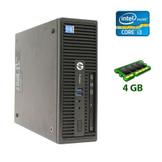 Комп'ютер HP ProDesk 400 G2.5 SFF / Intel Core i3-4170 (2 (4) ядра по 3.7 GHz) / 4 GB DDR3 / 320 GB HDD / Intel HD Graphics 4400 б/в