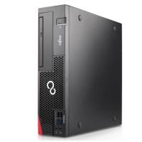 Компьютер Fujitsu D757 E85+ SFF / Intel Core i5-6400 (4 ядра по 2.7 - 3.3 GHz) / 8 GB DDR4 / 256 GB SSD / HD Graphics 530 /DVD-ROM б/в