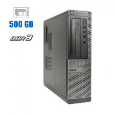 ПК Dell OptiPlex 390 DT / Core i3-2100 (2(4) ядра по 3.1GHz) / 4GB DDR3 / 500GB HDD / HD Graphics 2000 / DVD-ROM б/в