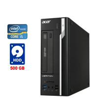 ПК Acer Veriton X2632G SFF / Core i5-4570S (4 ядра по 2.9-3.6GHz) / 8GB DDR3 / 500GB HDD / HD Graphics 4600 / DVD-RW / Win 7 б/в