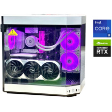 Ігровий ПК Hyte Y60 Black-White Tower / Intel Core i9-12900K (16(24) ядер по 2.4-5.2 GHz) / 32GB DDR5 / 1000GB SSD / GeForce RTX 4090, 24GB GDDR6X, 384-bit / 1000W