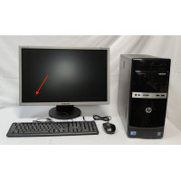 Комплект ПК: HP / Core 2Duo E7500 2ядра 2.93GHz / 4GB DDR3 / 250GB HDD / DVD-RW / Монітор Samsung 2243BW 22 "