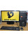 Комплект ПК: Fujitsu Esprimo P557 E85+ Tower / Intel Core i3-6100 (2 (4) ядра по 3.7 GHz) / 8 GB DDR4 / 240 GB SSD NEW / Intel HD Graphics 530 + Монітор Б-клас 24" (1920x1080) TN / VGA, DVI / Різні бренди б/в