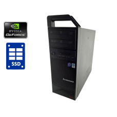 ПК Lenovo A11 Tower / Intel Core 2 Duo E6550 (2 ядро по 2.33GHz) / 4GB DDR3 / 120GB SSD / GeForce 6200 LE, 512MB DDR2, 128-bit / 2x DVD-RW / Win 10 Pro б/в