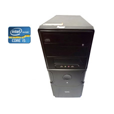 ПК Vento Tower / Intel Core i5-3570 (4 ядра по 3.4-3.8 GHz) / 8GB DDR3 / 120GB SSD NEW + 500GB HDD / HD Graphics 2500 / 400W б/в