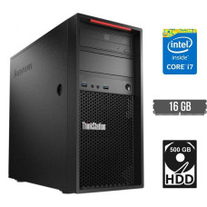 Комп'ютер Lenovo ThinkStation P300 Tower / Core i7-4790 (4(8) ядра по 3.6-4 GHz) / 16GB DDR3 / 500GB HDD / HD Graphics 4600 / 280W / DVD-RW б/в