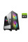 Ігровий ПК GameMax Aero Black Tower NEW / Intel Core i3-12100F (4 (8) ядер 3,3 - 4,3 ГГц) NEW / 16 ГБ DDR4 NEW / 500 ГБ SSD M.2 NEW / nVidia GeForce RTX 2060, 6 ГБ GDDR6, 192-bit / 650 Вт NEW б/в