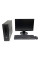 Комплект ПК: HP EliteDesk 800 G1 SFF / Intel Core i5-4590T (4 ядра по 2.0 - 3.0 GHz) / 8 GB DDR3 / 120 GB SSD / Intel Graphics + Монітор Б-клас 19" (1440x900) TN / VGA б/в