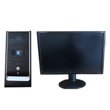Комплект б/в ПК: Tower/Core i5-2300 4ядр 2.8GHz/6GB DDR3/250GB HDD/Intel HD Graphics 2000+Монітор 22" TFT WXGA