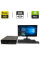 Комплект ПК: Fujitsu Esprimo E700 E90+ SFF / Intel Core i5-2400 (2(4) ядра по 3.3GHz) / 8GB DDR3 / 500GB HDD / NVS 315, 1 GB GDDR3, 64-bit + Монітор 23" TN / VGA, DVI + Кабелі, клавіатура і мишка в комплекті б/в