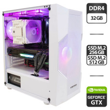 Ігровий ПК 2E Gaming Turbo Tower / Core i7-10700K (8(16) ядер по 3.8-5.1 GHz) / 32GB DDR4 / 256GB SSD M.2 + 512GB SSD M.2 / GeForce GTX 1660 Super, 6GB GDDR6, 192-bit / 850W б/в