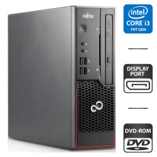 Комп'ютер Fujitsu Esprimo C710 SFF / Intel Core i7-3770 (4 (8) ядра по 3.4 - 3.9 GHz) / 4 GB DDR3 / 250 GB HDD / Intel HD Graphics 4000 / DVD-ROM / DisplayPort б/в