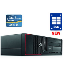 ПК Fujitsu Esprimo E900 E85+ SFF / Intel Core i5-2400 (4 ядра по 3.1 - 3.4 GHz) / 8 GB DDR3 / 120 GB SSD NEW / Intel HD Graphics 2000 / DVD-ROM б/в