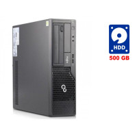 ПК Fujitsu Esprimo E500 E85+ SFF / Intel Core i3-2120 (2(4) ядра по 3.3GHz) / 4GB DDR3 / 500GB HDD / Intel HD Graphics 2000 / DVD-ROM / Win 7 б/в