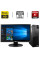 Комплект ПК: Lenovo M83 SFF / Intel Core i5-4460 (4 ядра по 3.2 - 3.4 GHz) / 16 GB DDR3 / 240 GB SSD NEW + 500 GB HDD / AMD Radeon R7 430, 2 GB GDDR5, 128-bit / DVD-ROM + Монітор 24" (1920x1080) IPS б/в