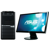 Комплект ПК: Acer Veriton M4620G Tower / Intel Core i3-3240 (2 (4) ядра по 3.4 GHz) / 8 GB DDR3 / 500 GB HDD / Intel HD Graphics 2500 / DVD-RW + Монітор Asus VE228HR / 22" (1920x1080) TN / 1x HDMI, 1x VGA, 1x DVI, 2x Audio / 2x 1W б/в