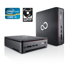 Неттоп Fujitsu Esprimo / Core i5-3470T (2(4) ядра по 2.9-3.6 GHz) / 4GB DDR3 / 500GB HDD / HD Graphics 2500 / DVI / DisplayPort б/в