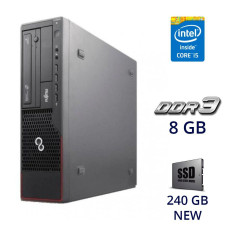 Системний блок Fujits /Core i5-3470 4 ядра 3.2-3.6GHz/ 8GB DDR3 /240GB SSD NEW /Radeon HD 8490 1GB DDR3 /DVD-RW