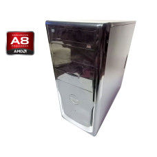 ПК Delux Tower / AMD A8-3870K (4 ядра по 3.0 GHz) / 8 GB DDR3 / 500 GB HDD / AMD Radeon HD 6550D / 400W б/в
