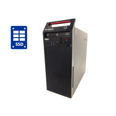 ПК Lenovo ThinkCentre E73 Tower / Intel Core i3-4170 (2 (4) ядра по 3.7 GHz) / 8 GB DDR3 / 120 GB SSD / Intel HD Graphics 4400 / DVD-RW б/в