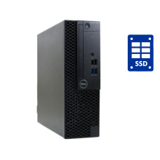 ПК Dell OptiPlex 3040 SFF / Intel Core i3-6100 (2(4) ядра по 3.7GHz) / 8GB DDR3 / 120GB SSD / HD Graphics 530 + WiFi D-Link DWA-140 б/в