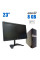 Комплект ПК: Gamemax SFF / Intel Core i3-4130 (2 (4) ядра по 3.4 GHz) / 8 GB DDR3 / 120 GB SSD / Intel HD Graphics 4400 + Монітор HP EliteDisplay S231d / 23" (1920x1080) IPS / VGA, DP / WebCam б/в