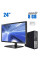 Комплект ПК: Dell Optiplex 7010 SFF / Intel Core i3-3220 (2(4) ядра по 3.3 GHz) / 8 GB DDR3 / 240 GB SSD / Intel HD Graphics 2500 / DVD-ROM + Монітор NC241/24" (1920x1 TN/VGA б/в