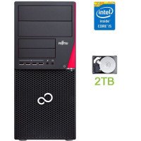Комп'ютер Fujitsu Esprimo P720 E90+ Tower / Intel Core i5-4590 (4 ядра по 3.3-3.7GHz) / 4GB DDR3 / 2000GB HDD / HD Graphics 4600 / 280W / DisplayPort / DVI б/в