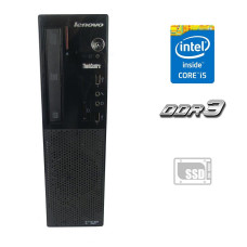 Комп'ютер Lenovo ThinkCentre E73 SFF / Intel Core i5-4460S (4 ядра по 2.9 - 3.4 GHz) / 4 GB DDR3 / 120 GB SSD / Intel HD Graphics 4600 б/в