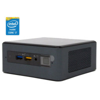 Неттоп Intel NUC NUC8BEH USFF / Intel Core i7-8559U (4 (8) ядра по 2.7 - 4.5 GHz) / 8 GB DDR4 / 480 GB SSD / Intel Iris Plus Graphics 655 / WiFi / Win 10 Pro б/в