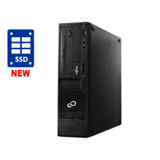 ПК Fujitsu Esprimo E510 E85+ SFF / Intel Core i3-3220 (2 (4) ядра по 3.3 GHz) / 8 GB DDR3 / 120 GB SSD NEW / Intel HD Graphics 2500 / DVD-ROM б/в