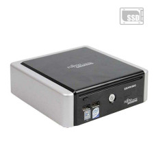 Неттоп Fujitsu Esprimo Q5020 USFF / Intel Core 2 Duo T5670 (2 ядра по 1.8GHz) / 4GB DDR2 / 128GB SSD / GMA 3100 Graphics б/в