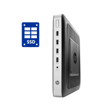 Неттоп Б-клас HP t630 Thin Client USFF / AMD G-Series GX-420GI (4 ядра по 2.0 - 2.2 GHz) / 4 GB DDR4 / 16 GB SSD / AMD Radeon R7E / Win 10 б/в