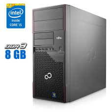 Комп'ютер Fujitsu Esprimo P700 E90+ Tower / Core i5-2500 (4 ядра по 3.3-3.7GHz) / 8GB DDR3 / 320GB HDD / HD Graphics 2000 / DVD-RW б/в