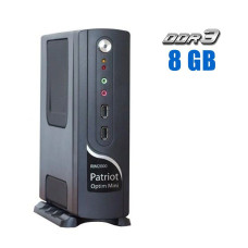 Неттоп RIM2000 Patriot Optim Mini USFF / Intel Celeron 1037U (2 ядра по 1.8 GHz) / 8 GB DDR3 / 120 GB SSD / Intel HD Graphics б/в