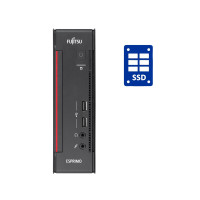Неттоп Fujitsu Esprimo Q556-2 USFF / Intel Core i3-6100 (2 (4) ядра по 3.7 GHz) / 8 GB DDR4 / 128 GB SSD / Intel HD Graphics 530 б/в