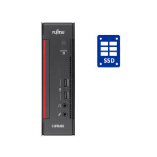 Неттоп Fujitsu Esprimo Q556-2 USFF / Intel Core i3-6100 (2 (4) ядра по 3.7 GHz) / 8 GB DDR4 / 128 GB SSD / Intel HD Graphics 530 б/в
