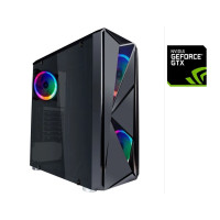 Ігровий ПК 1stPlayer Color Miditower NEW / Intel Core i3-10105F (4(8) ядра по 3.7-4.4GHz) / 16GB DDR4 / 500GB SSD / GeForce GTX 1080 Ti, 11 GB GDDR5X, 325-bit / 750W б/в