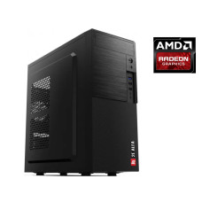 Ігровий ПК 2E ALFA Tower NEW / Intel Core i3-10105F (4 (8) ядра по 3.7 - 4.4 GHz) / 16 GB DDR4 / 480 GB SSD NEW / AMD Radeon RX 570, 8 GB GDDR5, 256-bit / 750W + WiFi D-Link DWA-140 б/в
