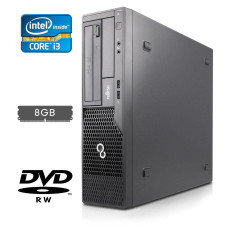 Системний блок Fujitsu / Core i3-2100 (2 (4) ядра по 3.1 GHz) / 8 GB DDR3 / HDD / Intel HD Graphics 2000 / DVD-RW 280W б/в