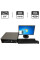 Комплект ПК: комп'ютер Dell OptiPlex 330 SFF / Intel Core 2 Duo E4300 (2 ядра по 1.8 GHz) / 4 GB DDR2 / 160 GB HDD / Intel Graphics / DVD-ROM + Монітор Б-клас 19" (1440x900) TN / VGA б/в