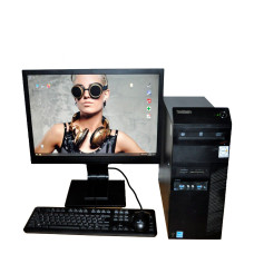 Комплект ПК: Lenovo/Core i3-4130 2(4) ядра 3.4GHz/4GB DDR3/12GB SSD/HD 2000+Монітор Б-клас Fujitsu B22w-5 22" б/в