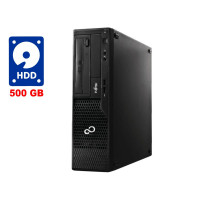 ПК Fujitsu Esprimo E510 E85+ SFF / Intel Core i3-3220 (2 (4) ядра по 3.3 GHz) / 8 GB DDR3 / 500 GB HDD / Intel HD Graphics 2500 / DVD-ROM б/в