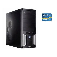 ПК Б-клас Asus Vento Tower / Intel Core i5-2400 (4 ядра по 3.1 -3.4 GHz) / 8 GB DDR3 / 120 GB SSD / HD Graphics 2000 / 400W / DVD-ROM б/в