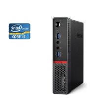 Неттоп Lenovo ThinkCentre M900x Tiny USFF / Core i5-6500 (4 ядра по 3.2-3.6 GHz) / 8GB DDR4 / 240GB SSD / Intel HD Graphics 530 / Win 10 Pro б/в