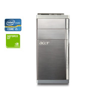 Комп'ютер Acer Aspire M5811 Tower / Intel Core i5-4570S (4 ядра по 2.9 - 3.6 GHz) / 8 GB DDR3 / 120 GB SSD + 500 GB HDD / nVidia GeForce 9600 GT, 512 MB GDDR3, 256-bit / 450W б/в