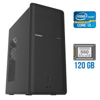 Комп'ютер DTOP Office i34 Tower / Intel Core i3-3240 (2(4) ядра по 3.4GHz) / 4GB DDR3 / 120GB SSD / HD Graphics 2500 / 400W / DVI