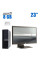Комплект ПК: Dell OptiPlex 3040 SFF / Intel Core i3-6100 (2(4) ядра по 3.7 GHz) / 8 GB DDR3 / 240 GB SSD / Intel HD Graphics 530 / DVD-ROM + Монітор HP Compaq LA2306x / 23" (19 ) TN/DVI, VGA, DP б/в
