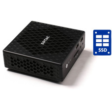 Неттоп Zotac ZBOX CI520 nano USFF / Intel Core i3-4020Y (2(4) ядра по 1.5 GHz) / 4GB DDR3 / 64 GB SSD / Intel HD Graphics 4200 б/в