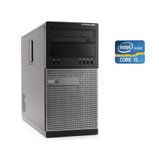 ПК Б-клас Dell OptiPlex 9020 Tower / Intel Core i5-4590 (4 ядра по 3.3 - 3.7 GHz) / 16 GB DDR3 / 240 GB SSD NEW / Intel HD Graphics 4600 / DVD-RW б/в